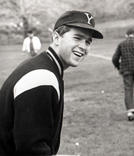 George W. Bush in college